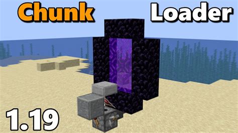 How To Make A Chunk Loader In Minecraft