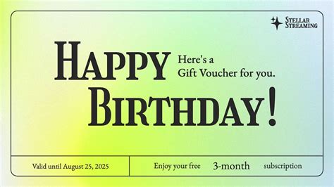 Birthday voucher template | Premium Editable Template - rawpixel