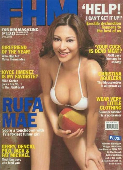 FHM Magazine April 2003 Rufa Mae Quinto Lazada PH