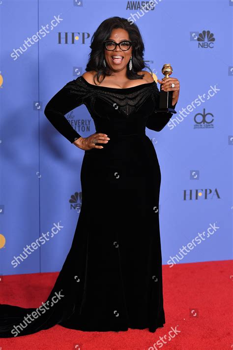 Oprah Winfrey Cecil B Demille Award Editorial Stock Photo - Stock Image ...