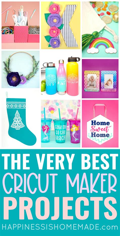 17 Inspiring Cricut Maker Projects - Happiness is Homemade