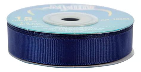 Rollo Liston Popotillo Color Manualidades Mmx M Mylin Pz Azul