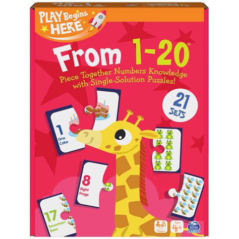 Match And Learn Numbers Game For Kids Ages 3 And Up