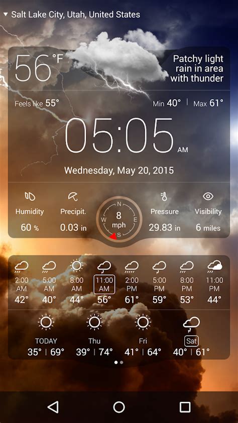 Weather Live With Widgets Free Screenshot