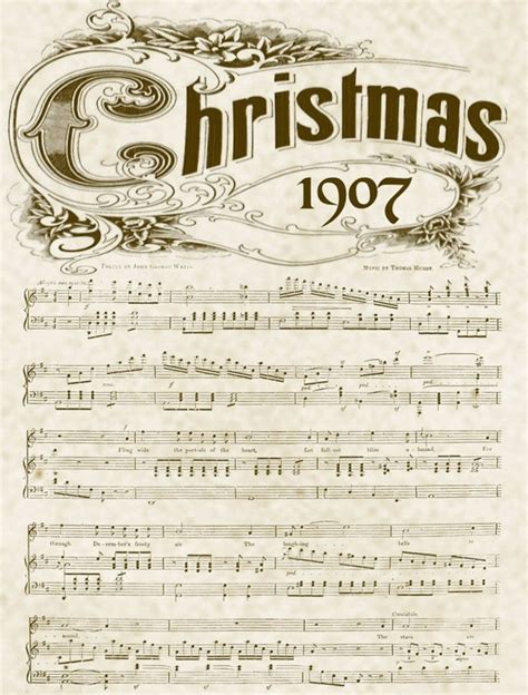 Christmas music printable