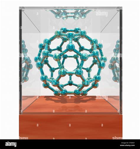 Buckyball molecule artwork Stock Photo - Alamy