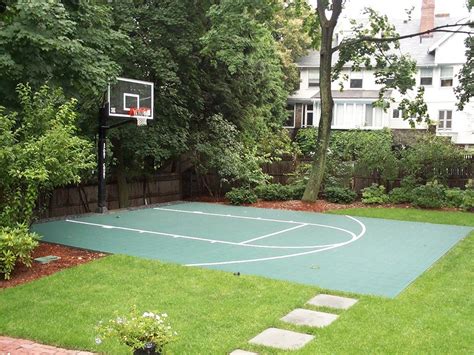 Backyard Basketball Courts In Lexington Traditional Landscape Boston By Sport Court Of