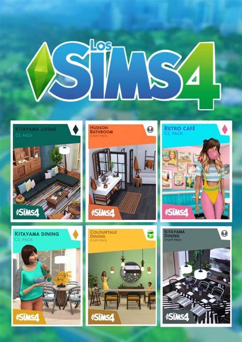 5 PACKS DE CC PARA LOS SIMS 4 En 2022 Sims Sims 4 Sims 4 Mods