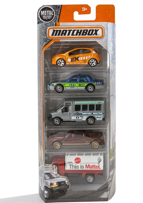 Matchbox Car Collection 5 Pack 2023 Mix Vehicle Case Of 12