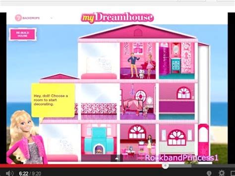 Barbie House Decorating Games Barbie Dreamhouse Party Game Life House ...