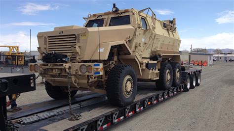 Sheriff's office SWAT team receives MRAP vehicle