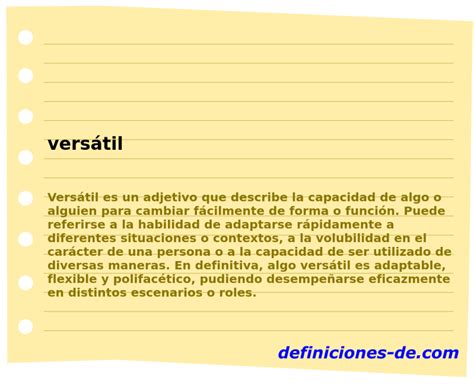 O Que Significa Versátil - Significado de «versátil»