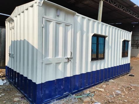 Rectangular Steel Prefab Container Office At Rs 215000 Piece In Mumbai