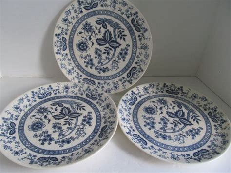 Blue Plates Heritage Pattern Japan Blue Onion Plate Blue And Etsy