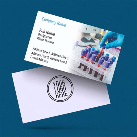 Find The Perfect Medical Business Card Templates For Your Lab Report Or