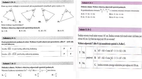 Matematyka Klasa Bardzo Prosze O Pomoc W Zadaniach Daje Naj I Pkt