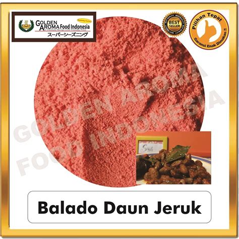 Jual Bumbu Tabur Rasa Balado Daun Jeruk Jual Bubuk Tabur Balado Daun