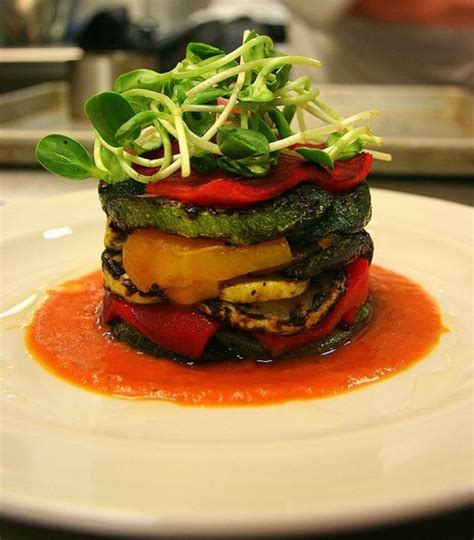 Mediterranean Vegetable Napoleons Recipe Vegan Dishes