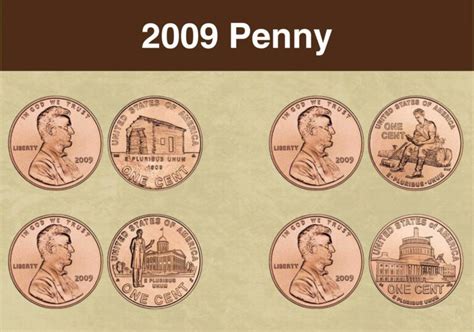 2009 Penny Value Price Chart Error List History And Varieties