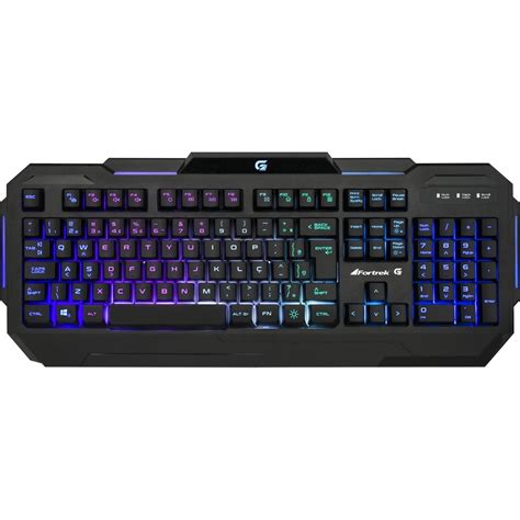 Teclado Gamer Fortrek Pro K Rgb Preto Open Box