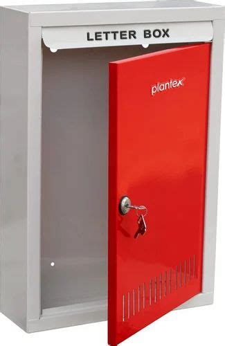 Plantex Gi Metal Large Size Letter Box Mail Box For Home Gate And Wall