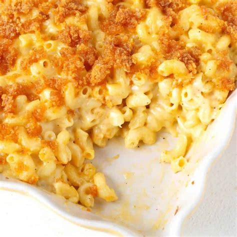 Creamy Baked Mac And Cheese Retro Recipe Box