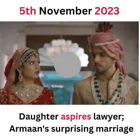 Yeh Rishta Kya Kehlata Hai Yrkkh 5th November 2023 Armaans Surprising