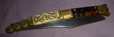 Antique French Beauvoir Navaja Folding Letter Opener Superb Etsy