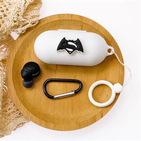 Sony Wf C500 Bluetooth Headset Cover Wf C500 Marvel Batman Cartoon Soft Shell Shopee Malaysia