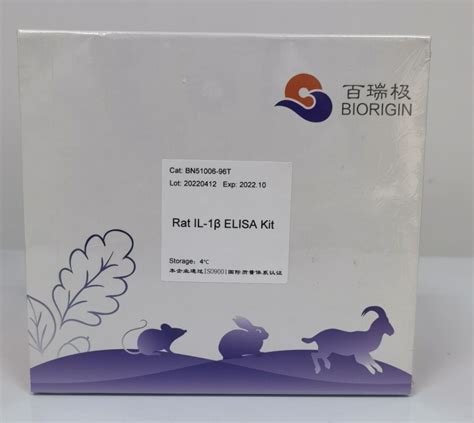 Rat Il 1β 白细胞介素1β Elisa Kit 北京百瑞极生物科技有限公司