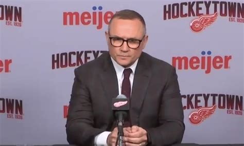 Brad Galli On Twitter Steve Yzerman On Parting Ways With Jeff