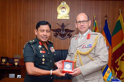 British High Commission’s New Defence Attaché Pays Courtesy Call At Kdu General Sir John