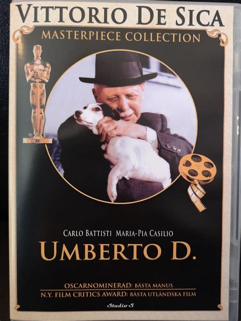 Umberto D Vittorio De Sica Med Carlo Ba K P P Tradera