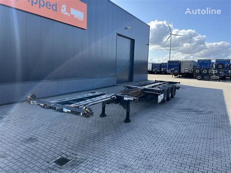 Naczepa Do Przewozu Kontener W D Tec Flexitrailer Ft Hc Chassis X