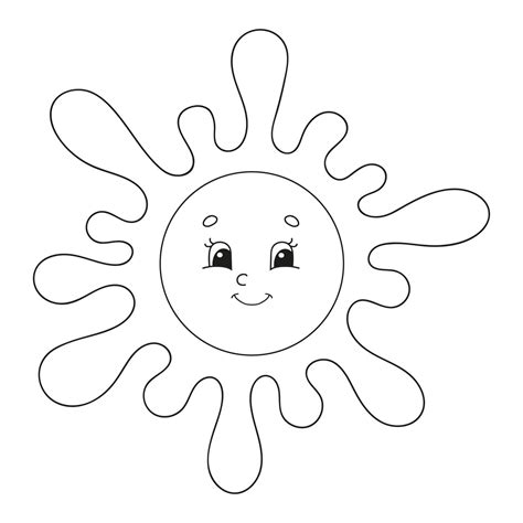 Sol Libre Para Colorear Imprimir E Dibujar Coloringonly Com