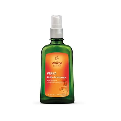 Weleda Huile De Massage à L Arnica Flacon Pompe 100ml