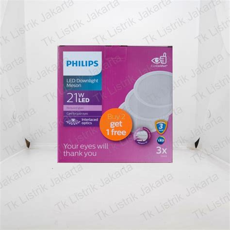 Jual PHILIPS LED Downlight Pack 59469 MESON 175 21W 65K ID MP Recessed