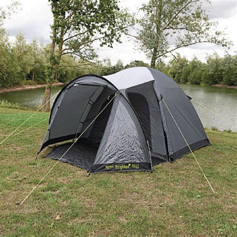 Kampa Brighton 3 Grey Poled Camping Tent KAMPA | Decathlon