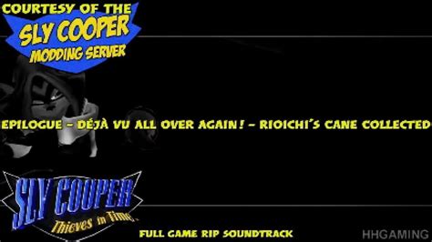 Epilogue Rioichis Cane Collected Sly Cooper Thieves In Time Youtube