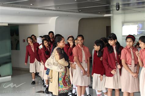 Leaders Private School Sharjah Girls Visits Pacific Controls