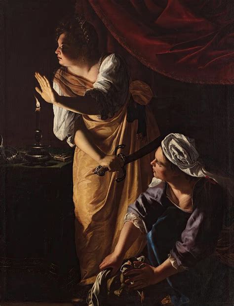 Judith And Her Maidservant With The Head Of Holofernes Painting By