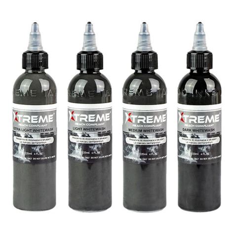 Xtreme Ink Whitewash Set X Ml Oz Tattooland