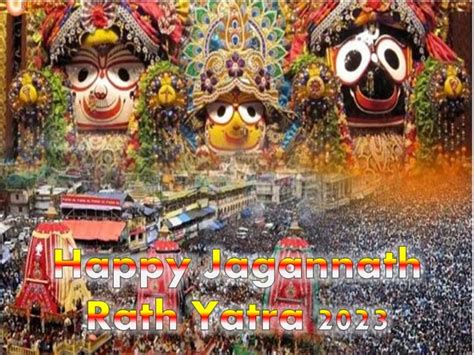 Happy Jagannath Rath Yatra 2023 Wishes Images And Rath Yatra Whatsapp