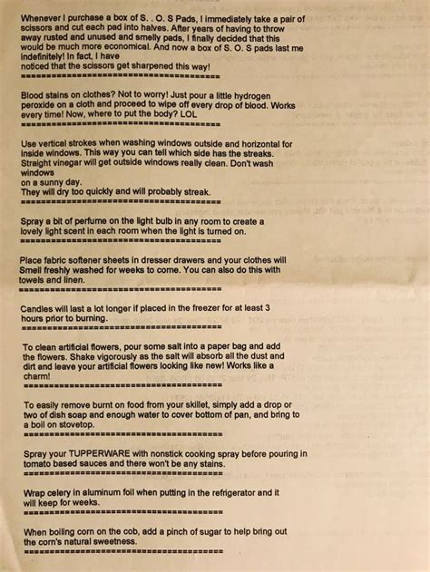 helpful hints household hacks helpful hints hints