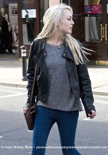 Blonde Crossing A Street In Oxford England Even The Manne Flickr