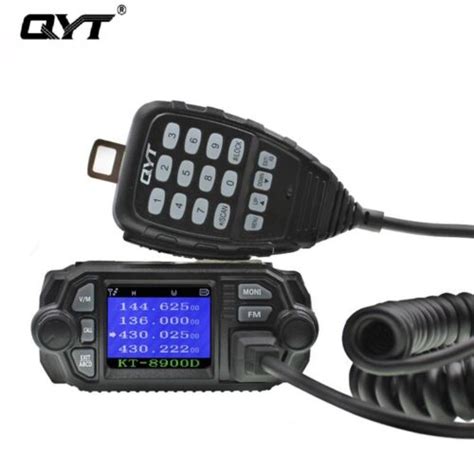 Qyt Kt D Dual Band Quad Standby W Car Trunk Mobile Radio Walkie