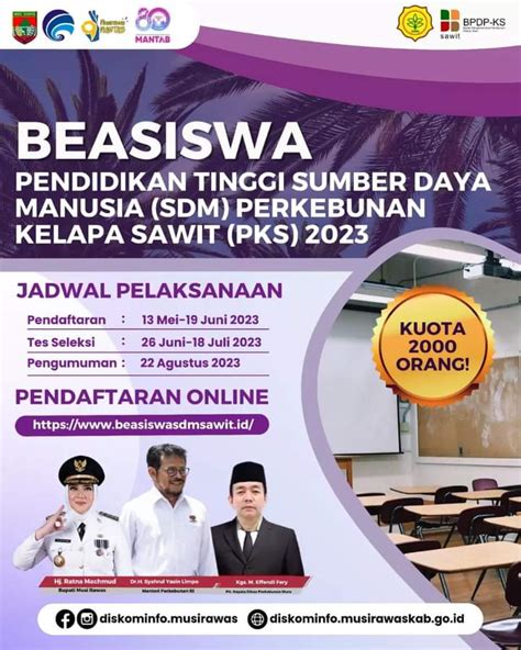 Raih Kesempatan Kuliah Gratis Dengan Beasiswa SDM Perkebunan Kelapa