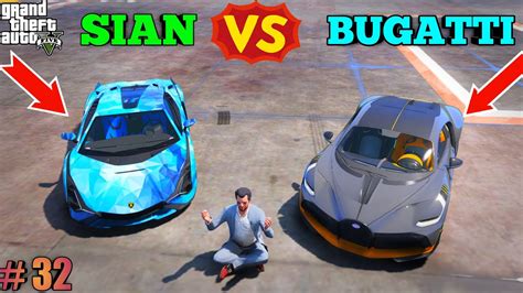 Gta 5 Techno Gamerz Lamborghini Sian Vs Bugatti Divo Youtube