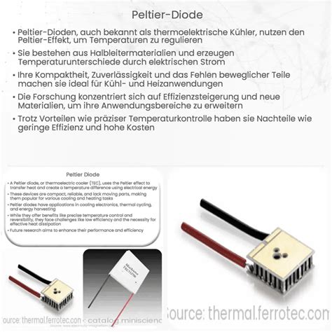 Thermoelektrischer K Hler Tec Heatsink Wie Es Funktioniert