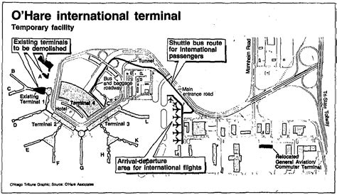 O'Hare International Airport Terminal Map